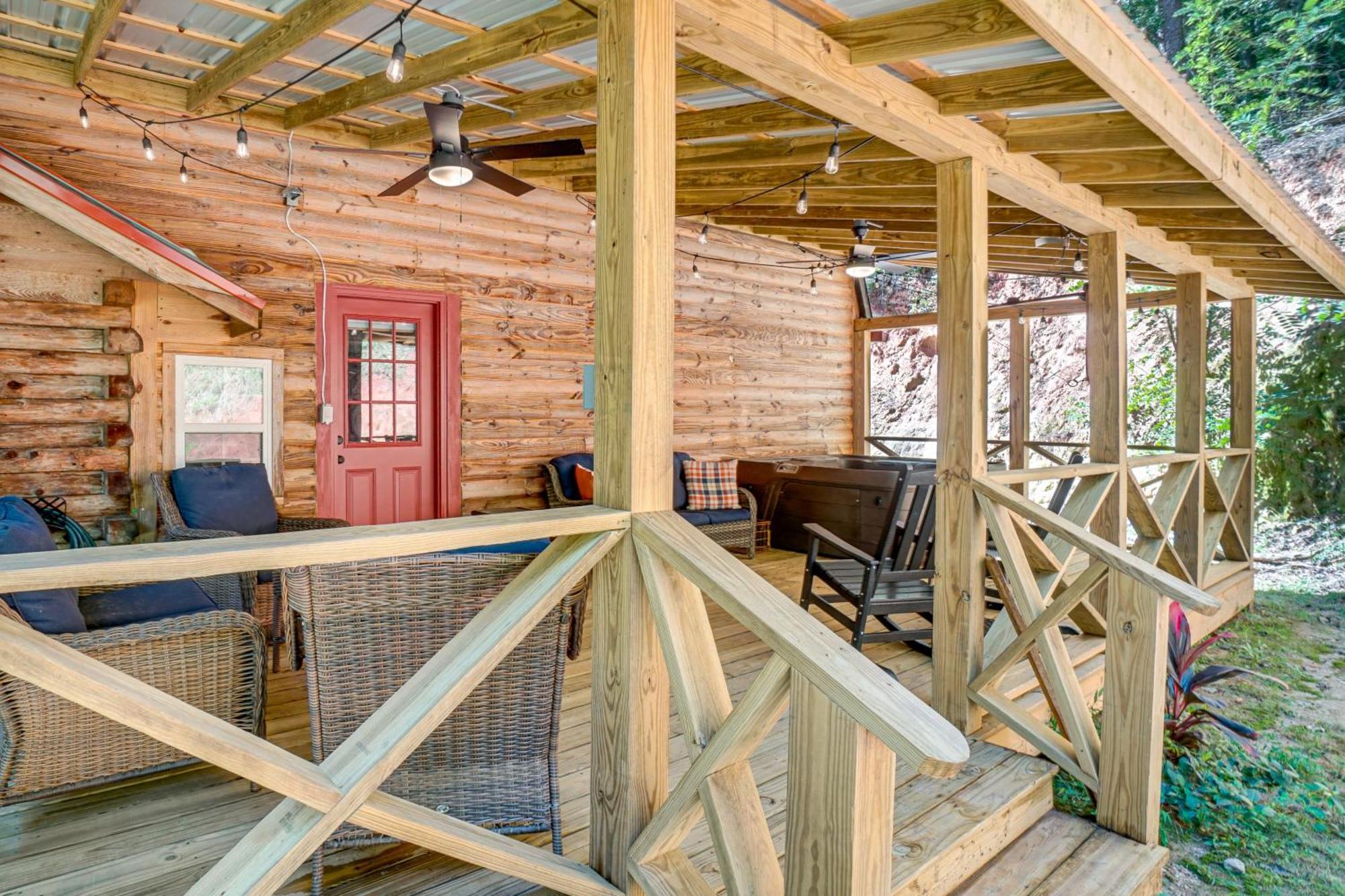 North Georgia Mtn Escape With Hot Tub And Games! Villa Sautee Nacoochee Kültér fotó