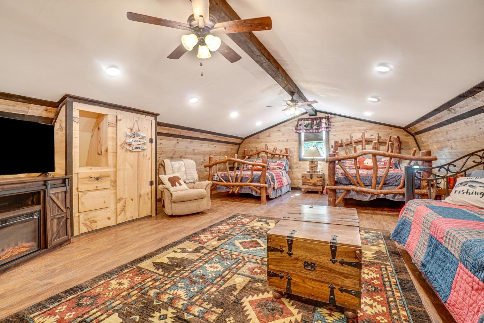 North Georgia Mtn Escape With Hot Tub And Games! Villa Sautee Nacoochee Kültér fotó